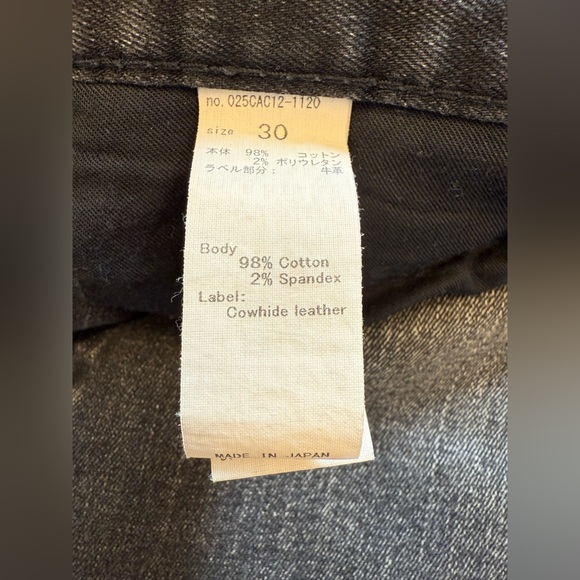 MOUSSY Vintage Dark Gray Wash Jeans Size 30 - Picture 9 of 12